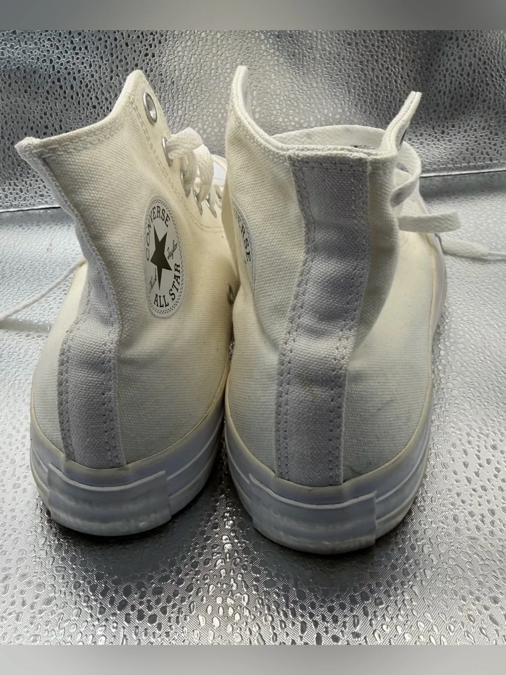 Converse All Star White Kid Size 5.5 Used